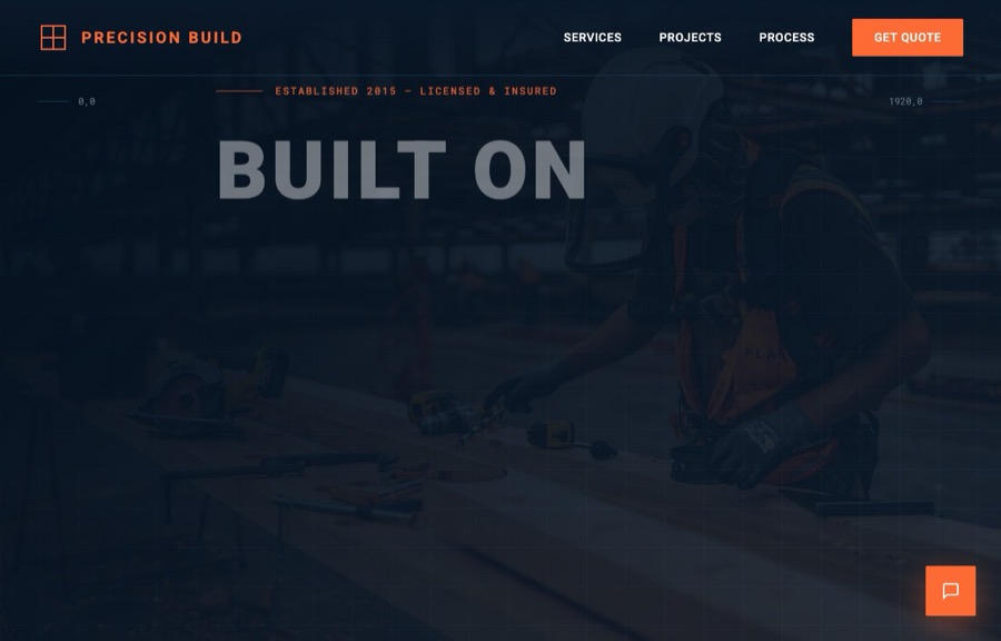 Construction Co. demo site